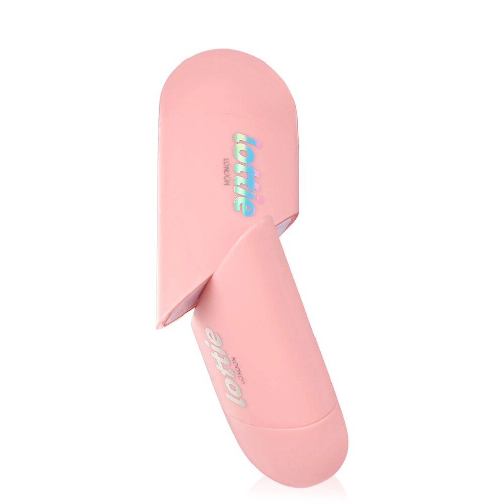 Lottie London Twisted Heart Love Glaze, Deep Rose Lip Tint & Clear Lip Gloss Duo